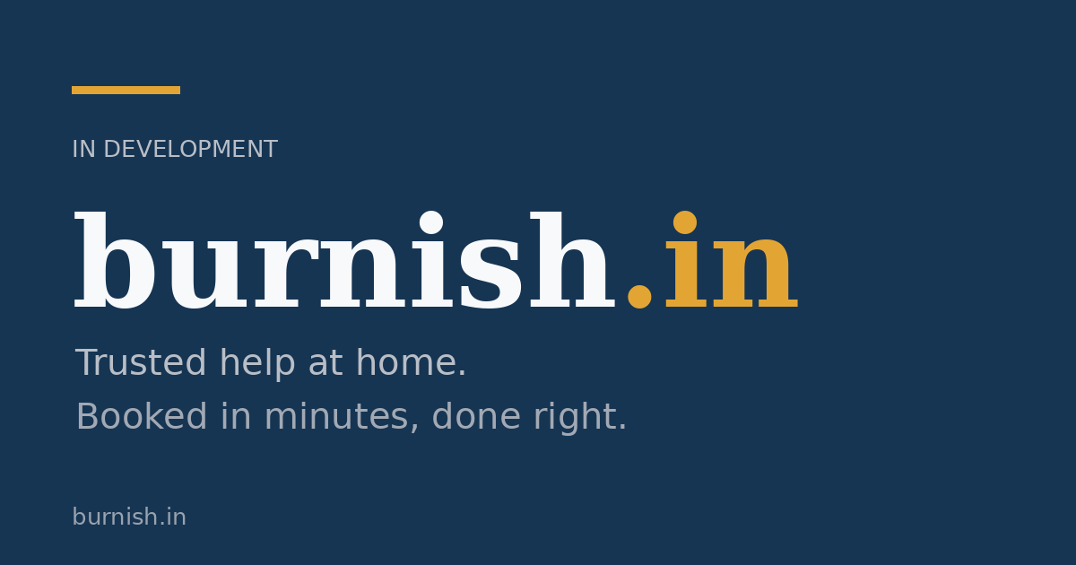 Link preview image for burnish.in